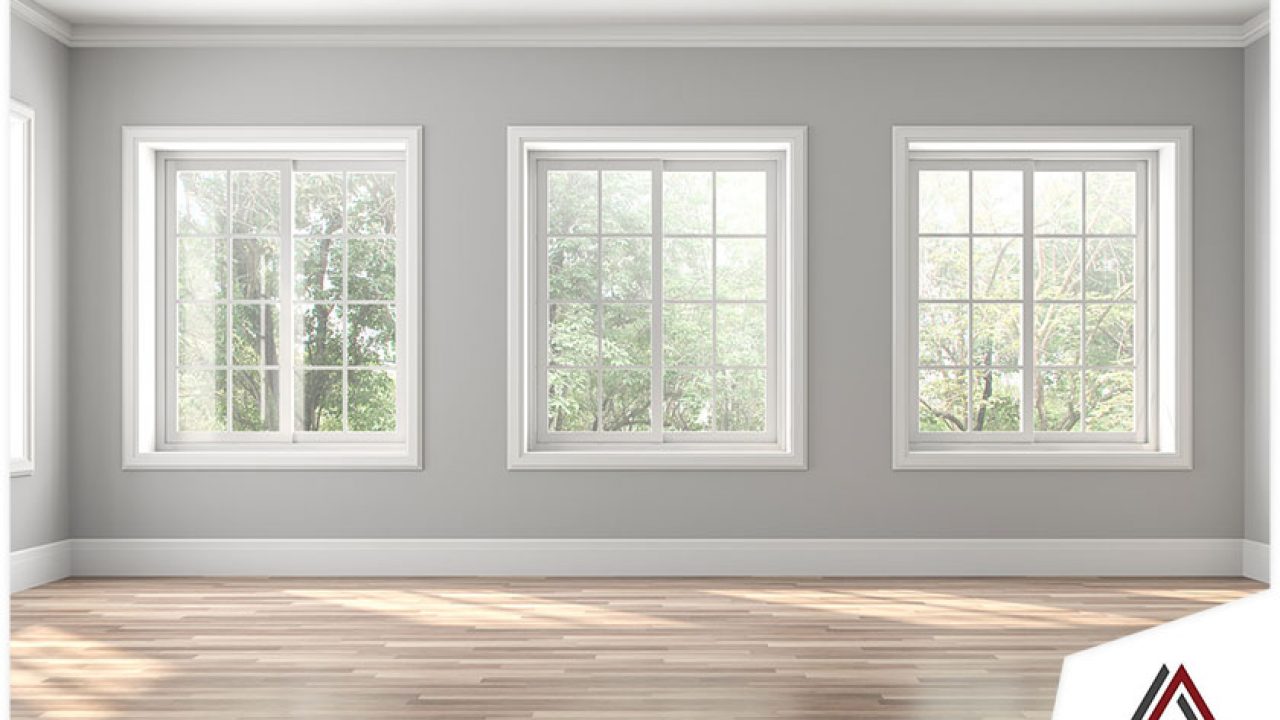 white window trim